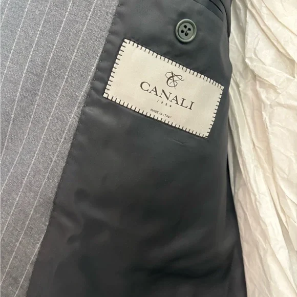 Milano stripe wool canali suit